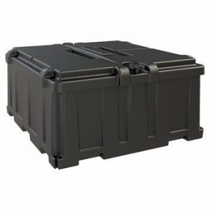 marine dual battery box
